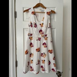 Nicole Miller floral print dress